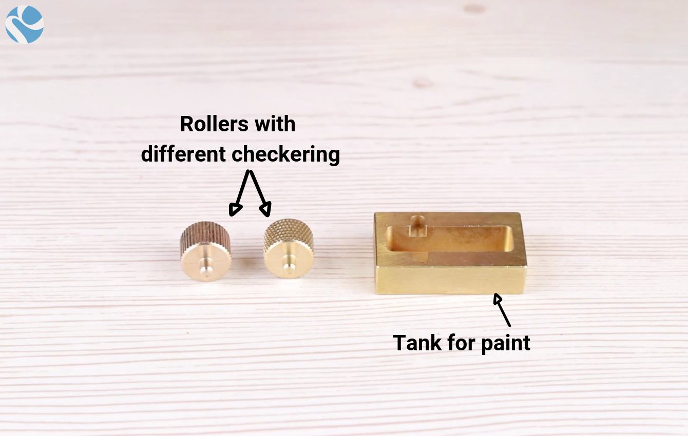 Mini Edge Dye Roller - How it is composed